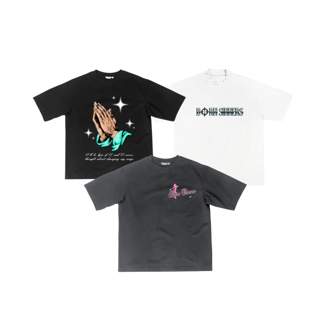 3 TEES BUNDLE!